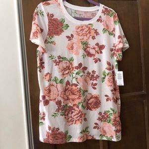 Torrid 0X floral T-shirt super soft